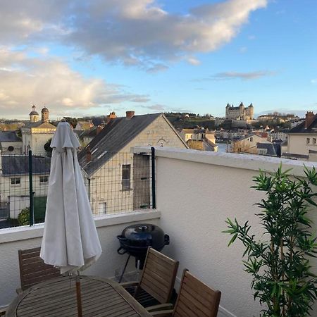 La Terrasse Saumuroise - Vue Chateau & Loire Екстер'єр фото