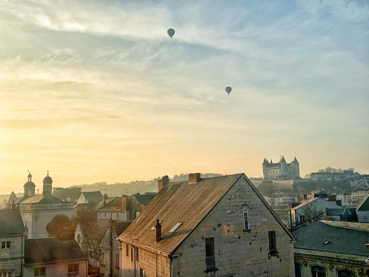 La Terrasse Saumuroise - Vue Chateau & Loire Екстер'єр фото