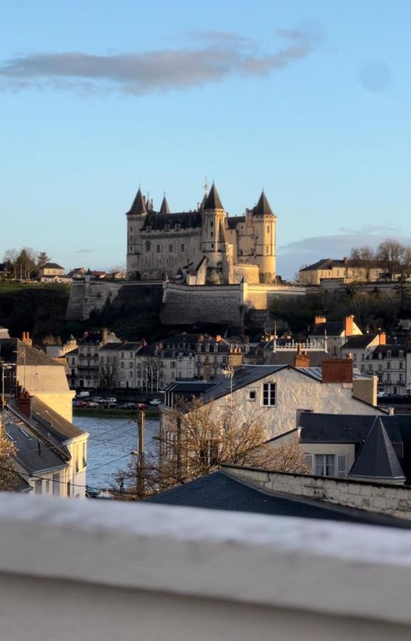La Terrasse Saumuroise - Vue Chateau & Loire Екстер'єр фото